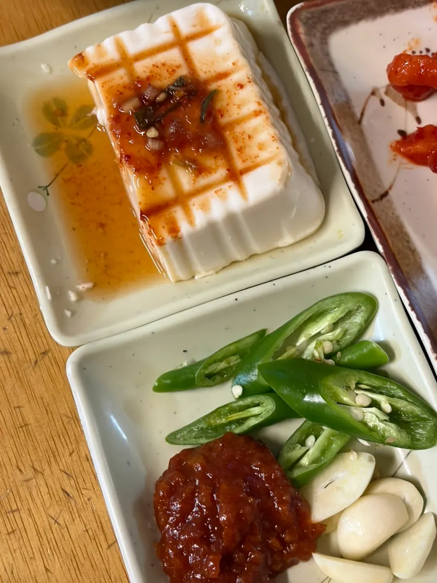 Course food at a Sadang bar