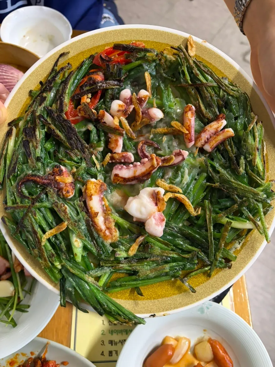 Jindallae Silbi course menu