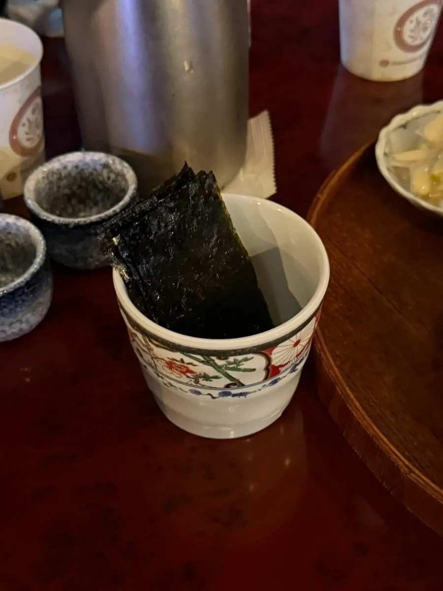 숙성 광어회 한 점
