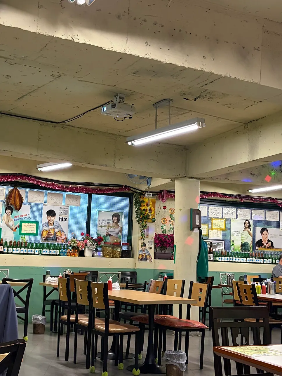 Busy interior of a Sadang bar