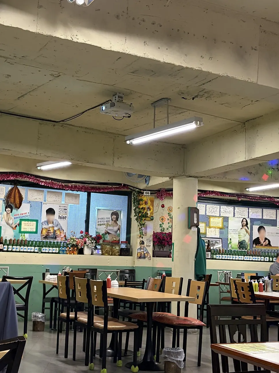 Busy interior of a Sadang bar