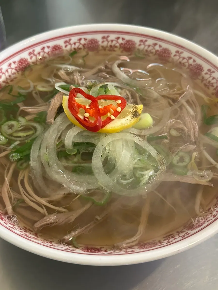 Vietnamese dishes ordered by two people