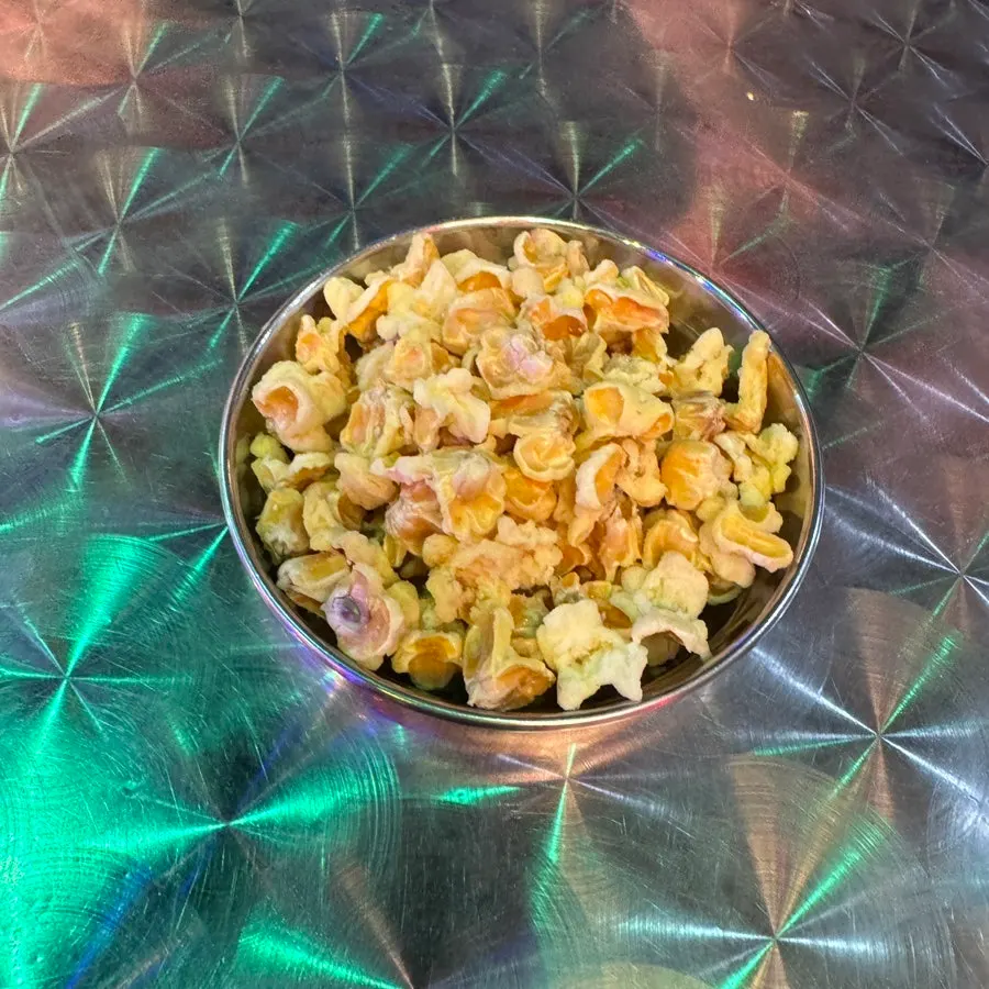 Popcorn served as the basic snack