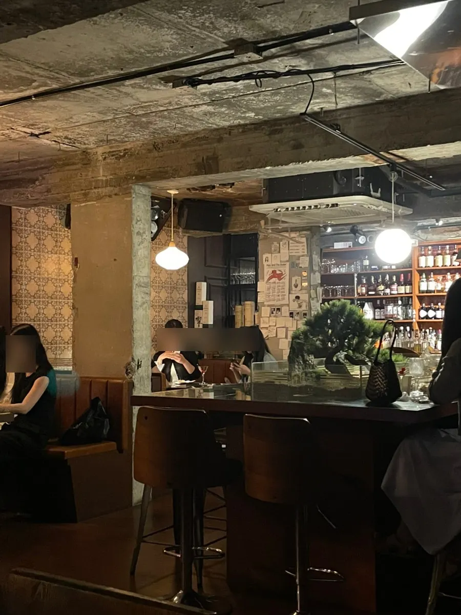 새서울 실내 좌석과 조명 분위기