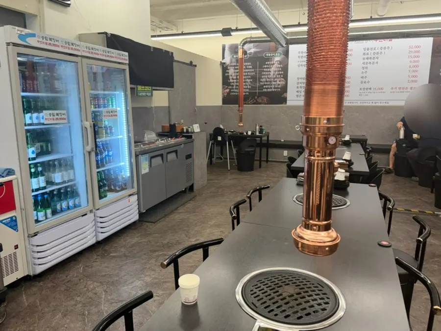 Interior of Songrim Bok Jangeo for group dining