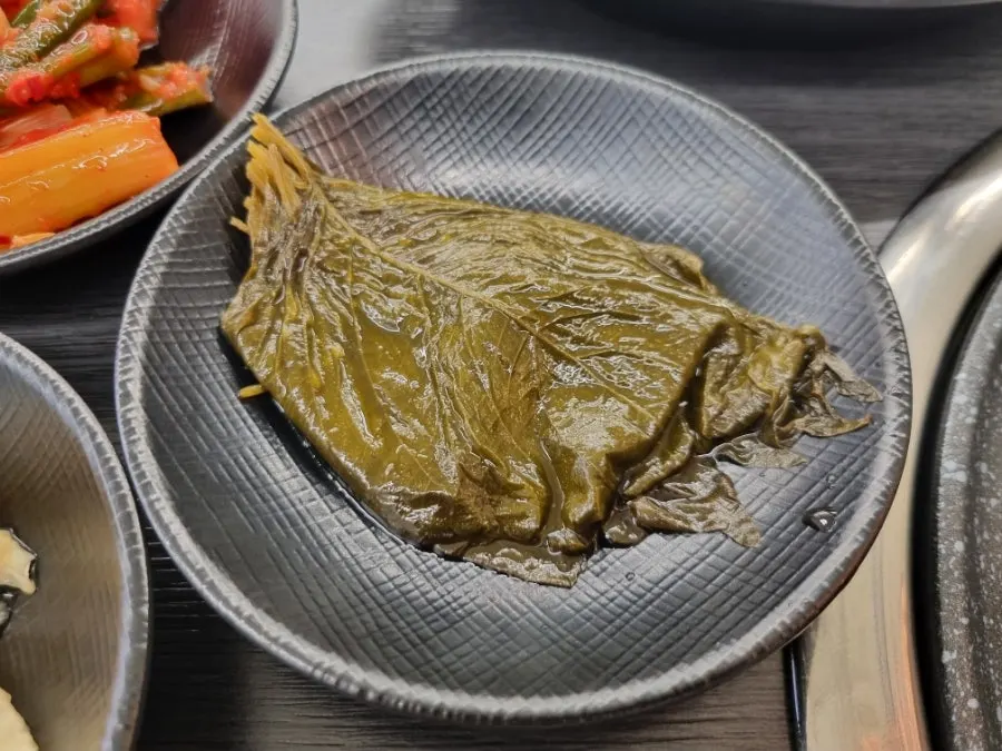 고기와 함께 먹는 곁들임