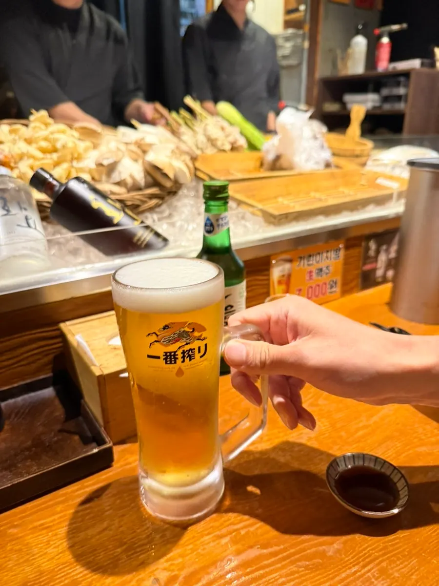 기린 생맥주 나마비루