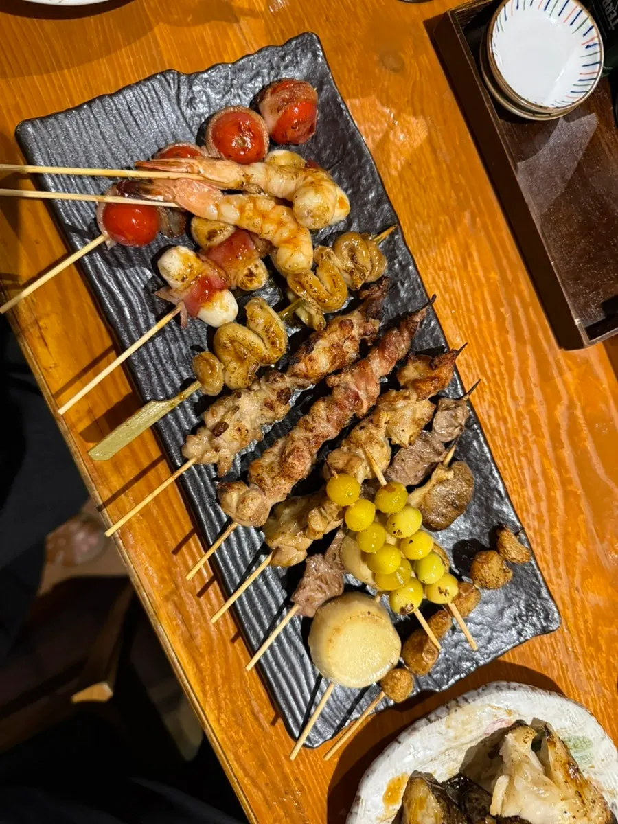 주문 전 기본안주 상차림