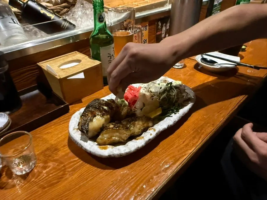 고급 이자카야 메로구이