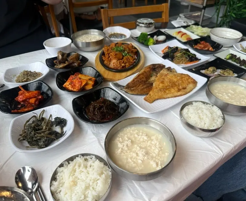 잡채와 가리비찜 등 사임당한상 구성