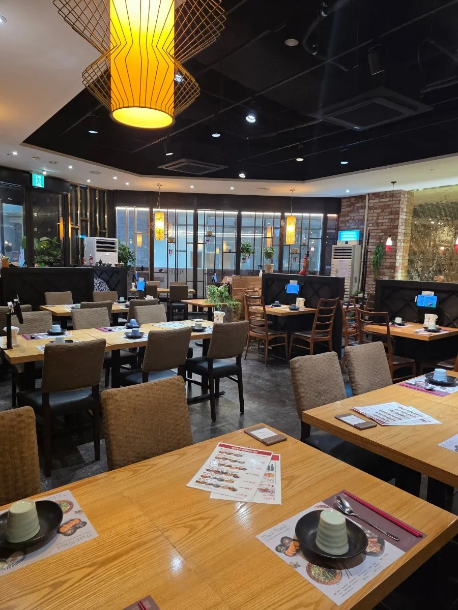 Sofa seating at Saeng Augustine Hapjeong Branch