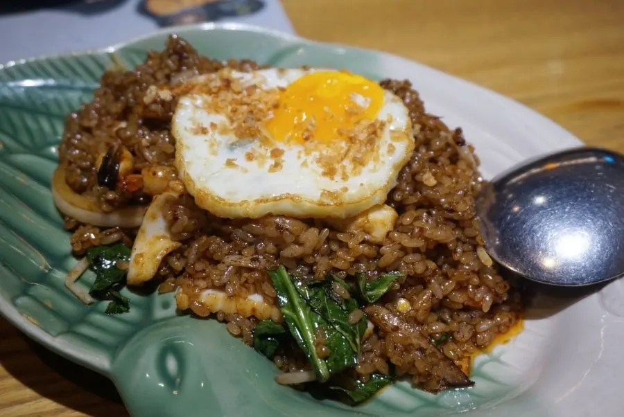 Close-up of the menu at Saeng Augustine Hapjeong Branch