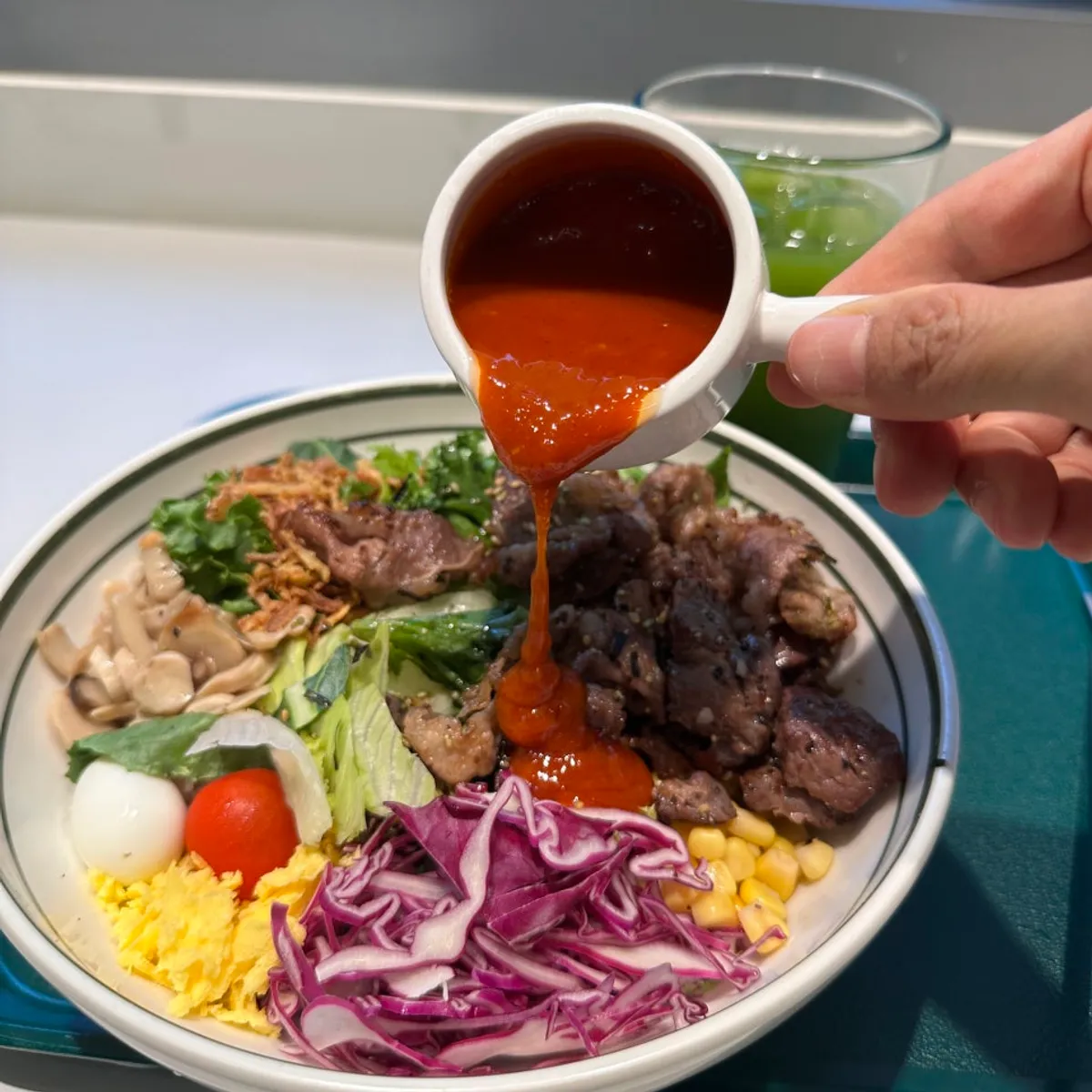 Signature bibim poke photo at Salering Gyodae Direct Store