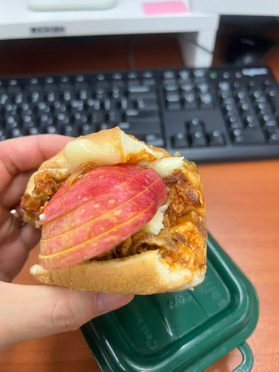 Packaged taco chicken sandwich