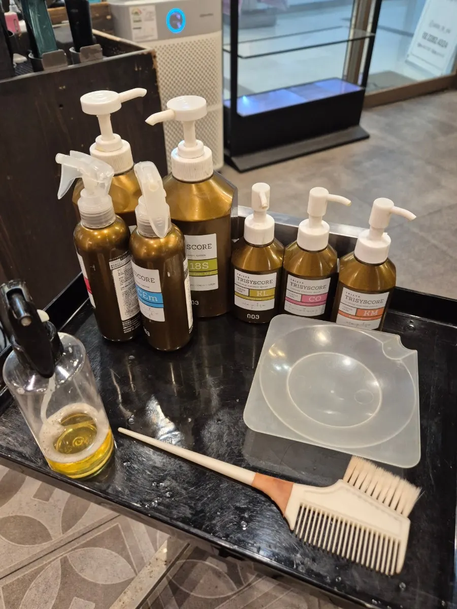 Products used for the Tricyscore clinic