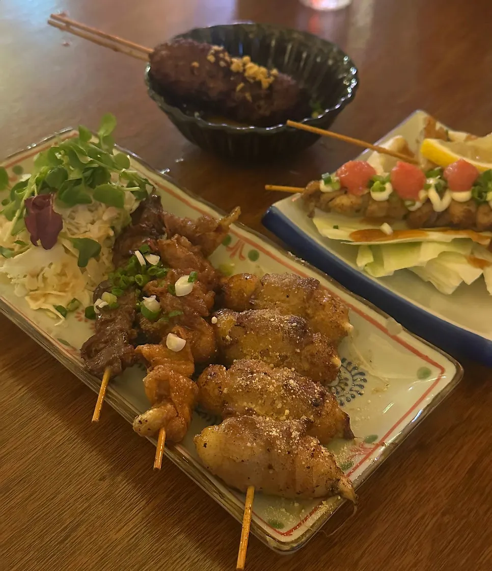 사마자마 야키토리 6종 꼬치 구성