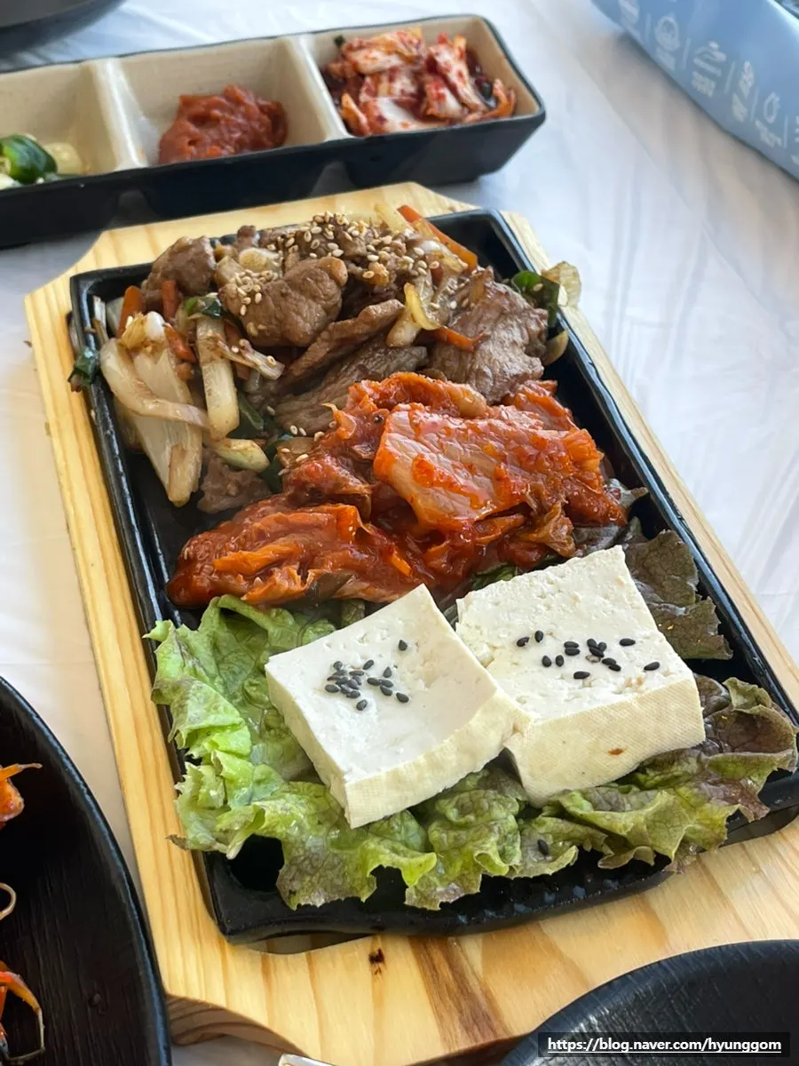 추가로 나온 오마카세 메뉴