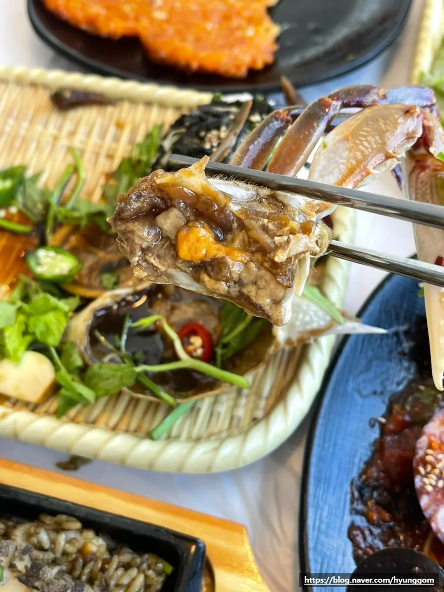 매콤한 양념 해물찜