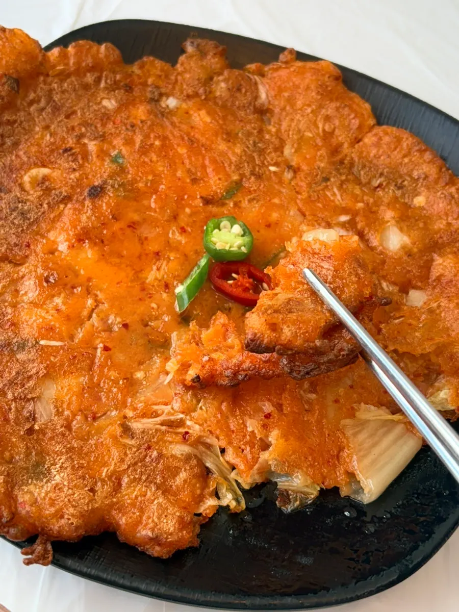 Soybean paste stew served with omakase