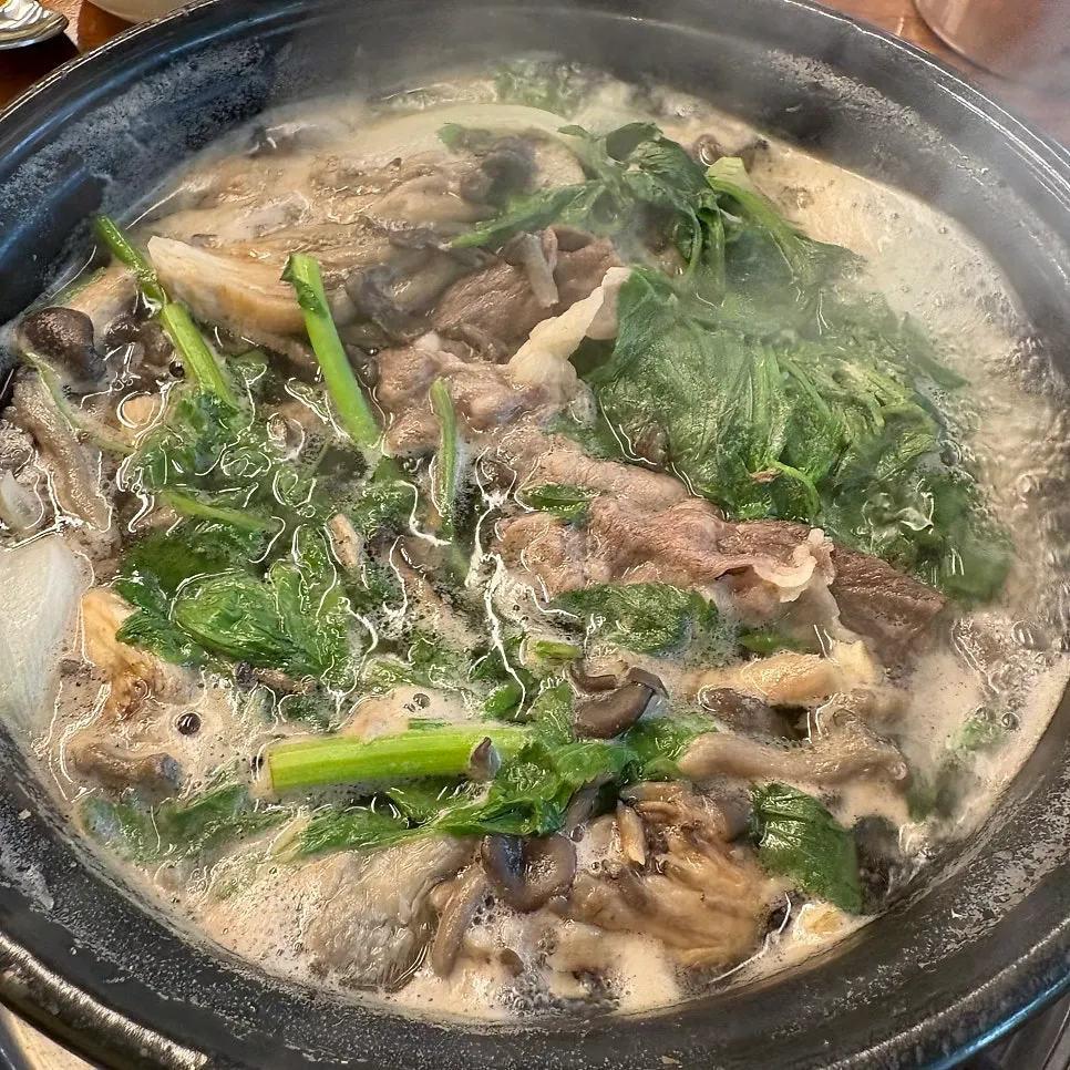 Perilla seed and Cheongdo minari house sauces