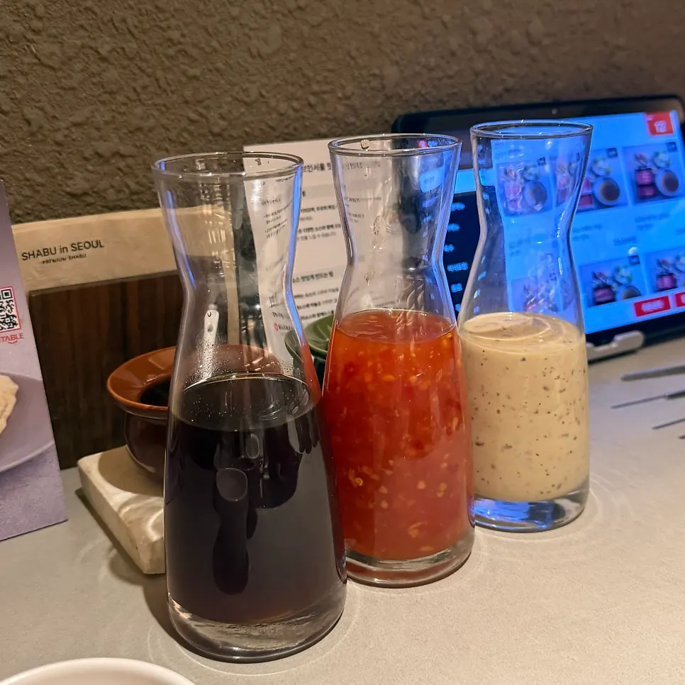 Chuck roll shabu set order