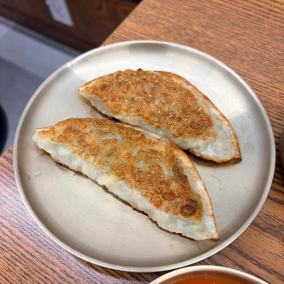 삼미리막국수 미금점 식사 마무리 상차림