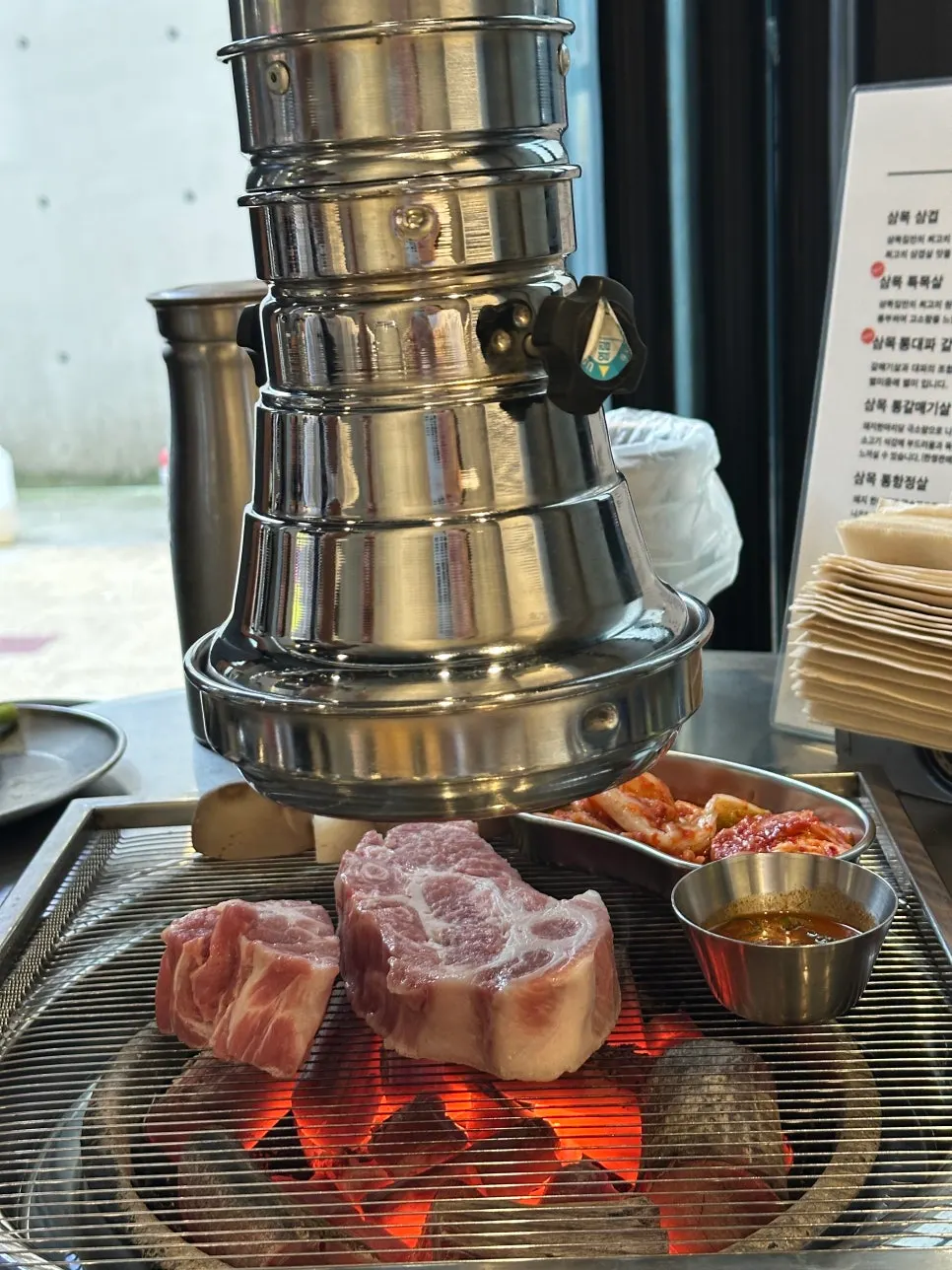주말 저녁 삼목집 광명사거리역점 방문 모습