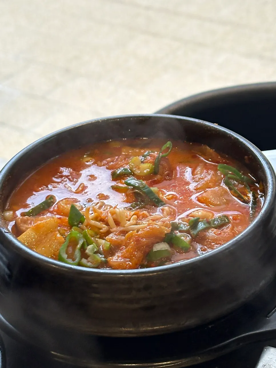 밥과 함께 먹는 김치찌개