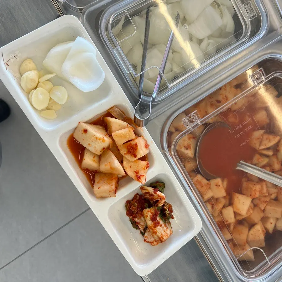 순대국집 테이블 자리