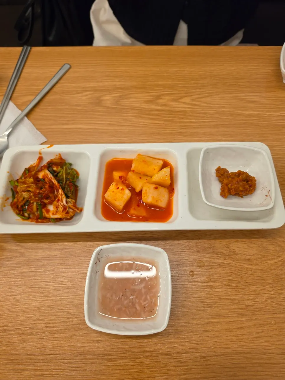 순대국 4종과 순대·수육이 적힌 메뉴판