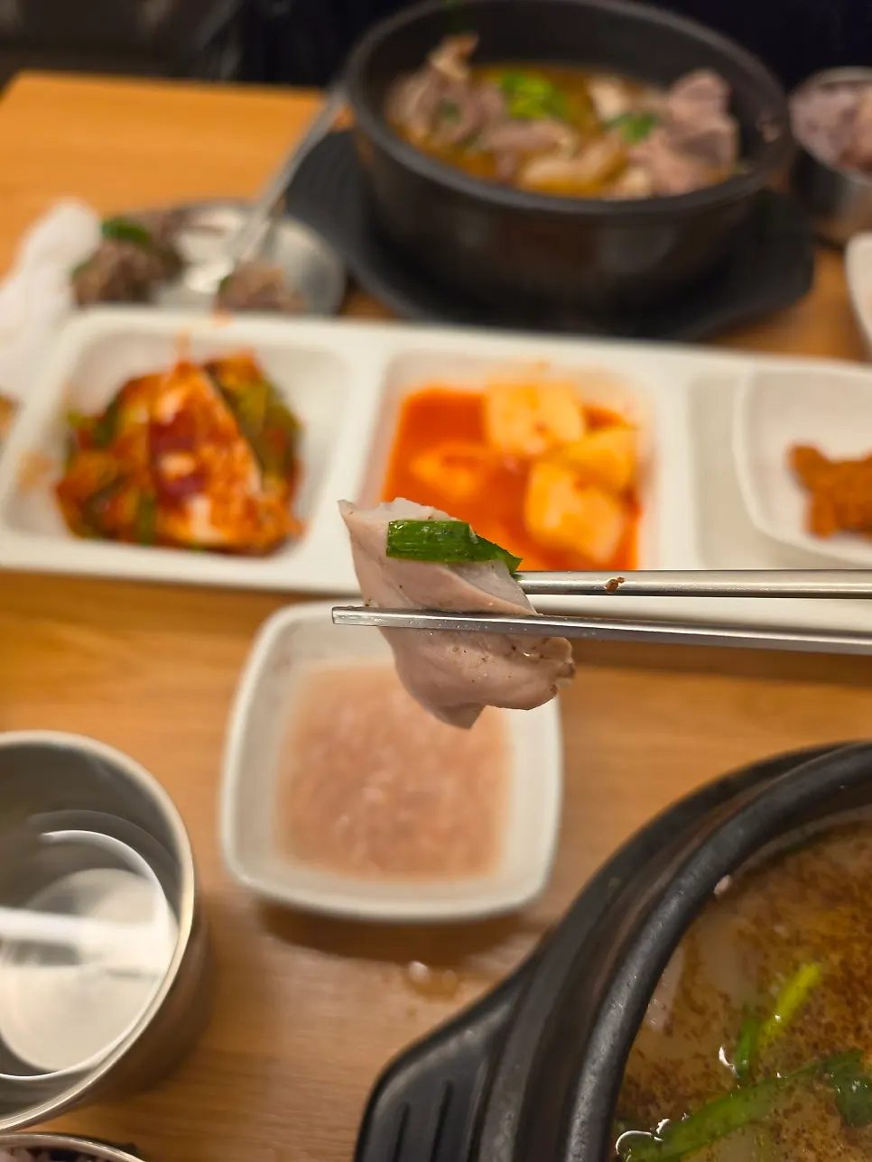 모둠순대국 한 그릇