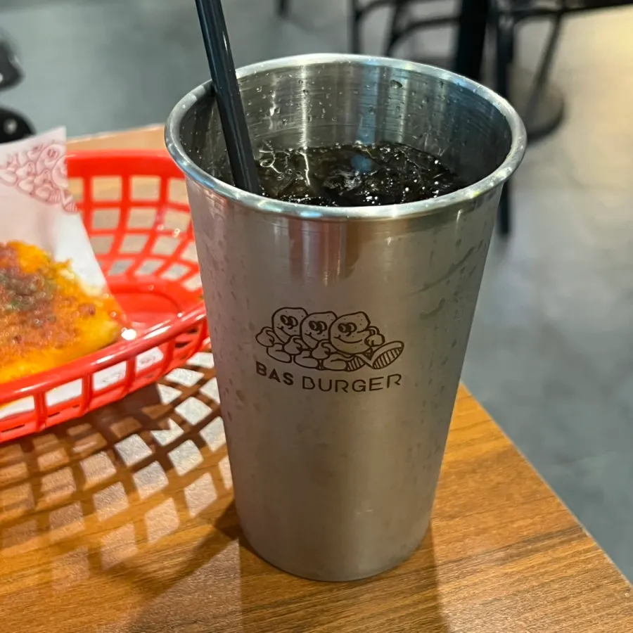 버거와 함께 마신 펩시콜라 제로
