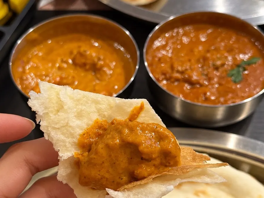 크리미한 치킨 마크니 커리