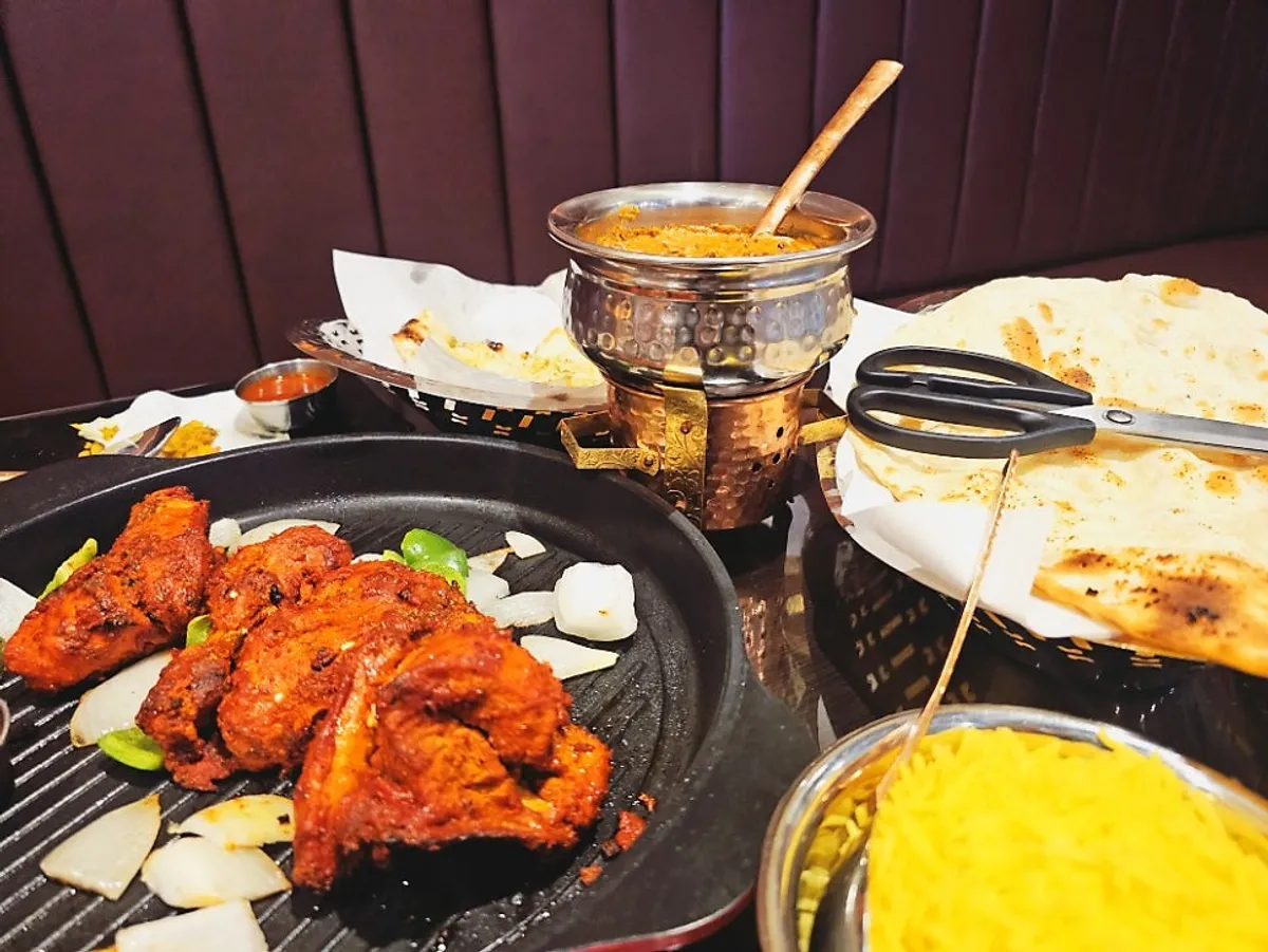 India The Durbar Samseong Station Branch, where local chefs cook the food themselves