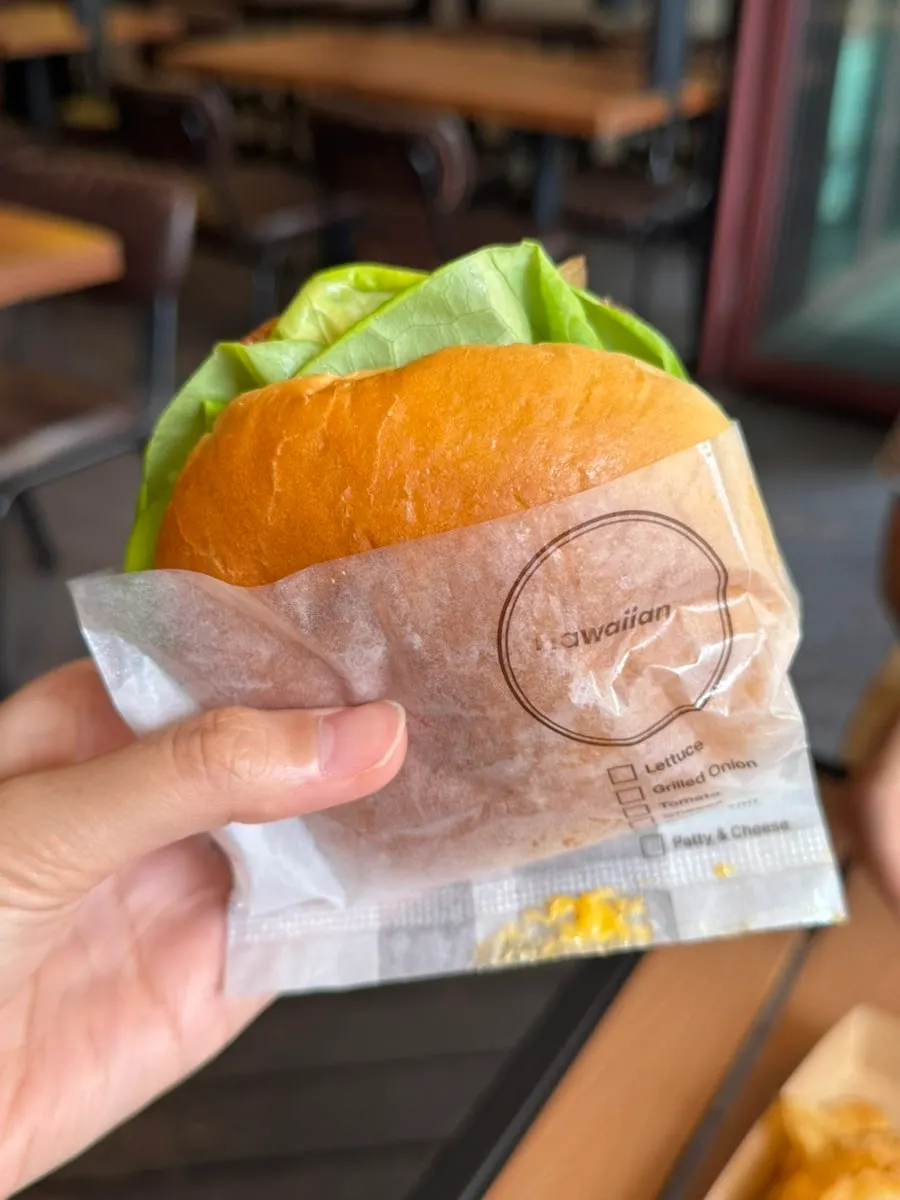 Hawaiian Burger order