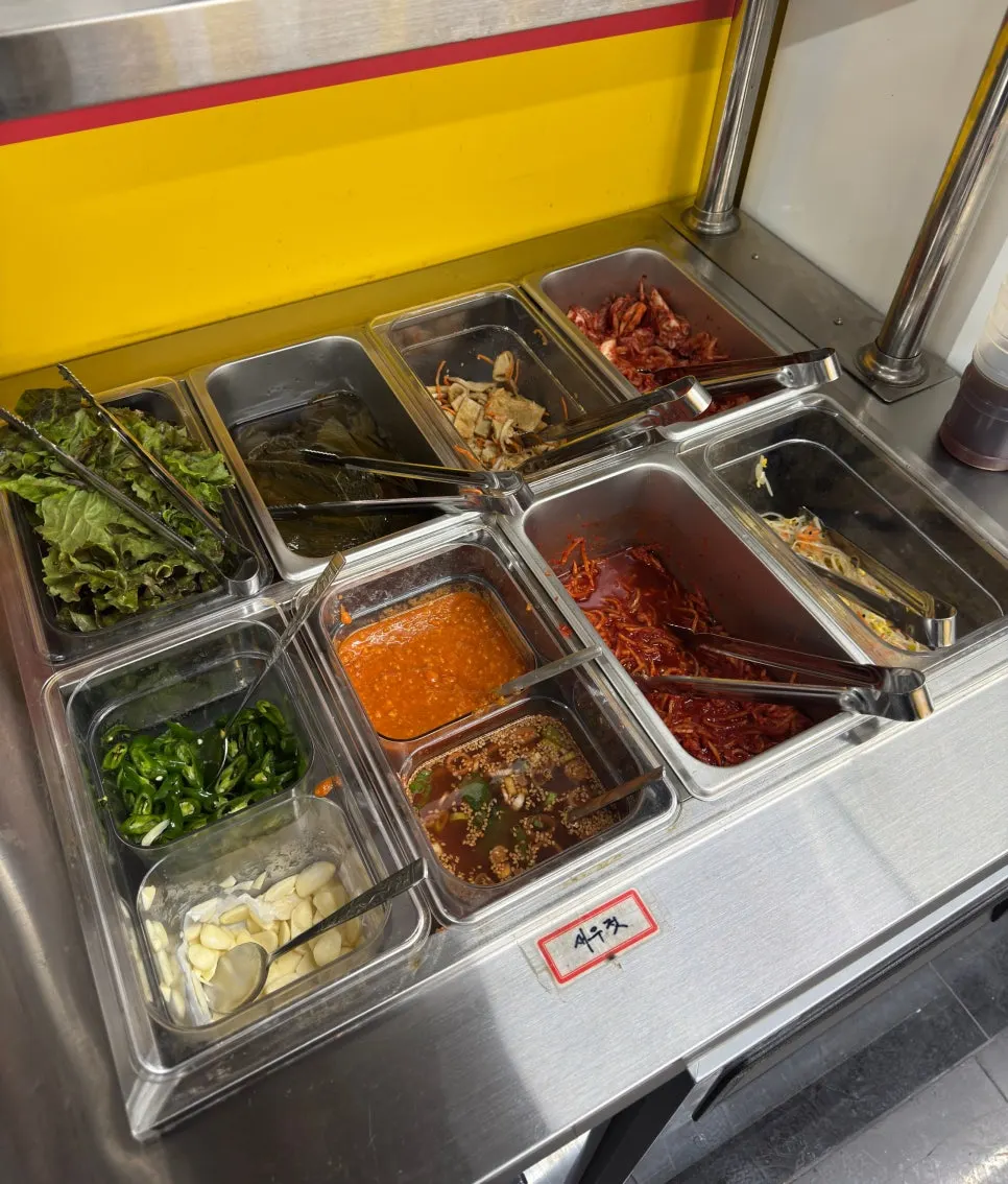 콩나물무침과 무생채 기본 반찬