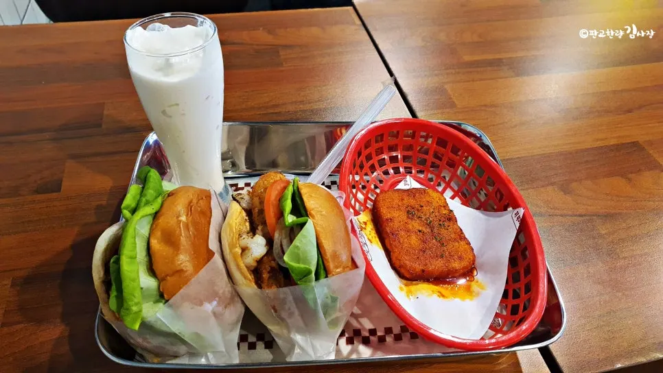 Introduction to a visit to Bas Burger Samseong Station Branch