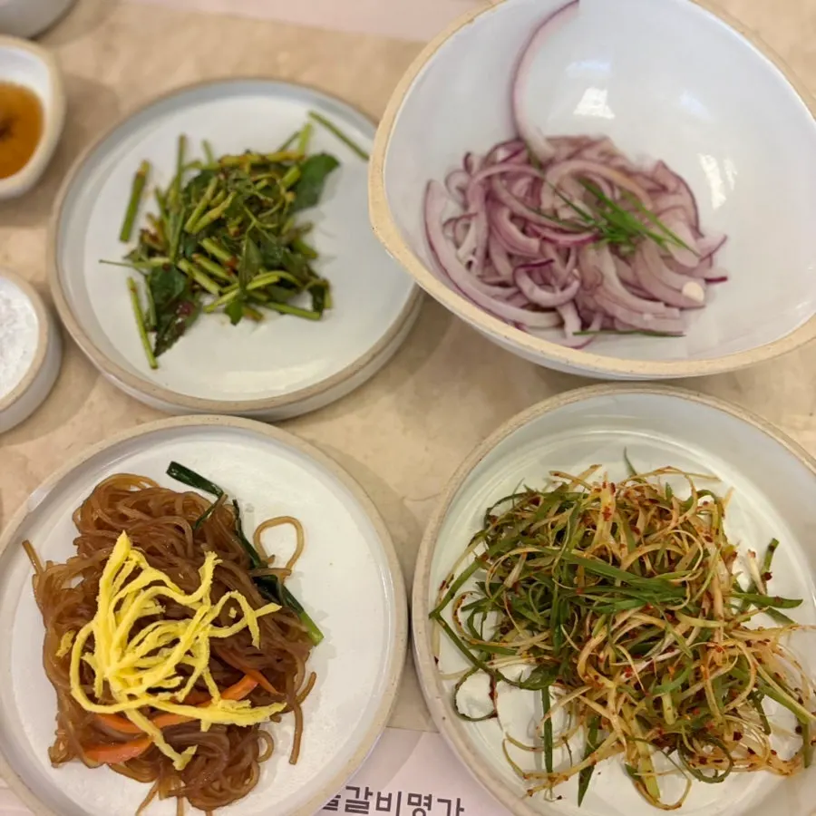 국보가든 밑반찬 상차림