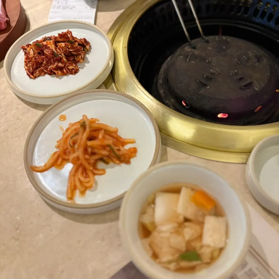 갈비와 함께 먹는 반찬