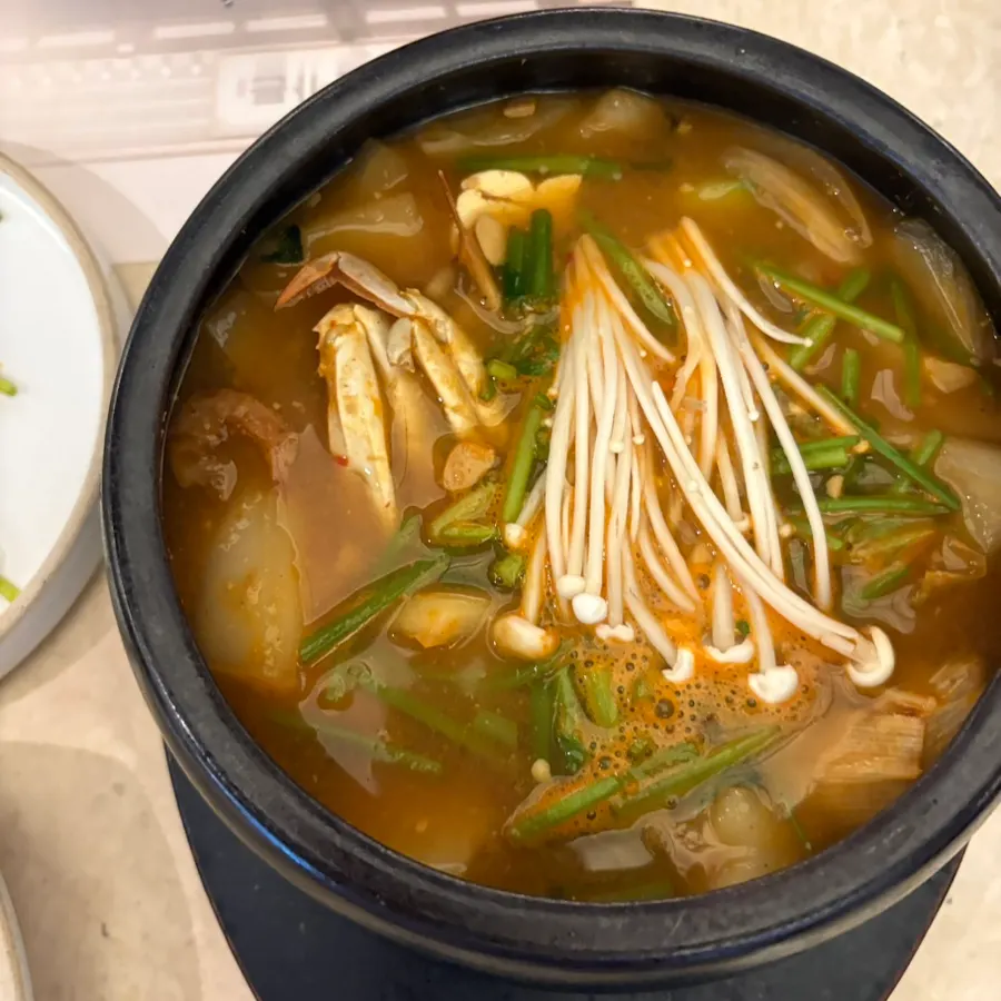 꽃게 해물 된장찌개