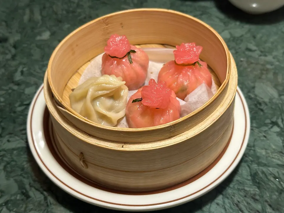 삼신 가로수길점 첫 순서로 나온 딤섬