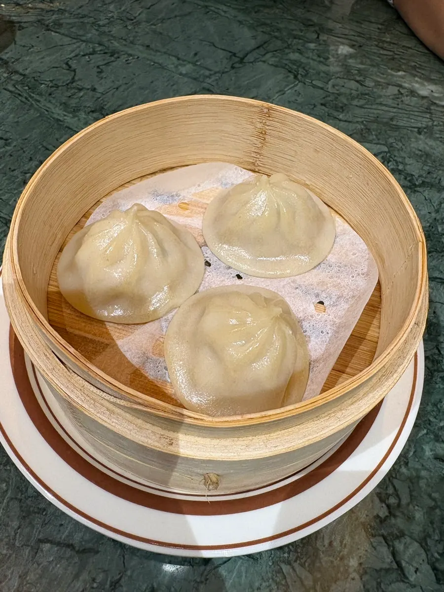 Samsin's regular siomai in a dim sum steamer