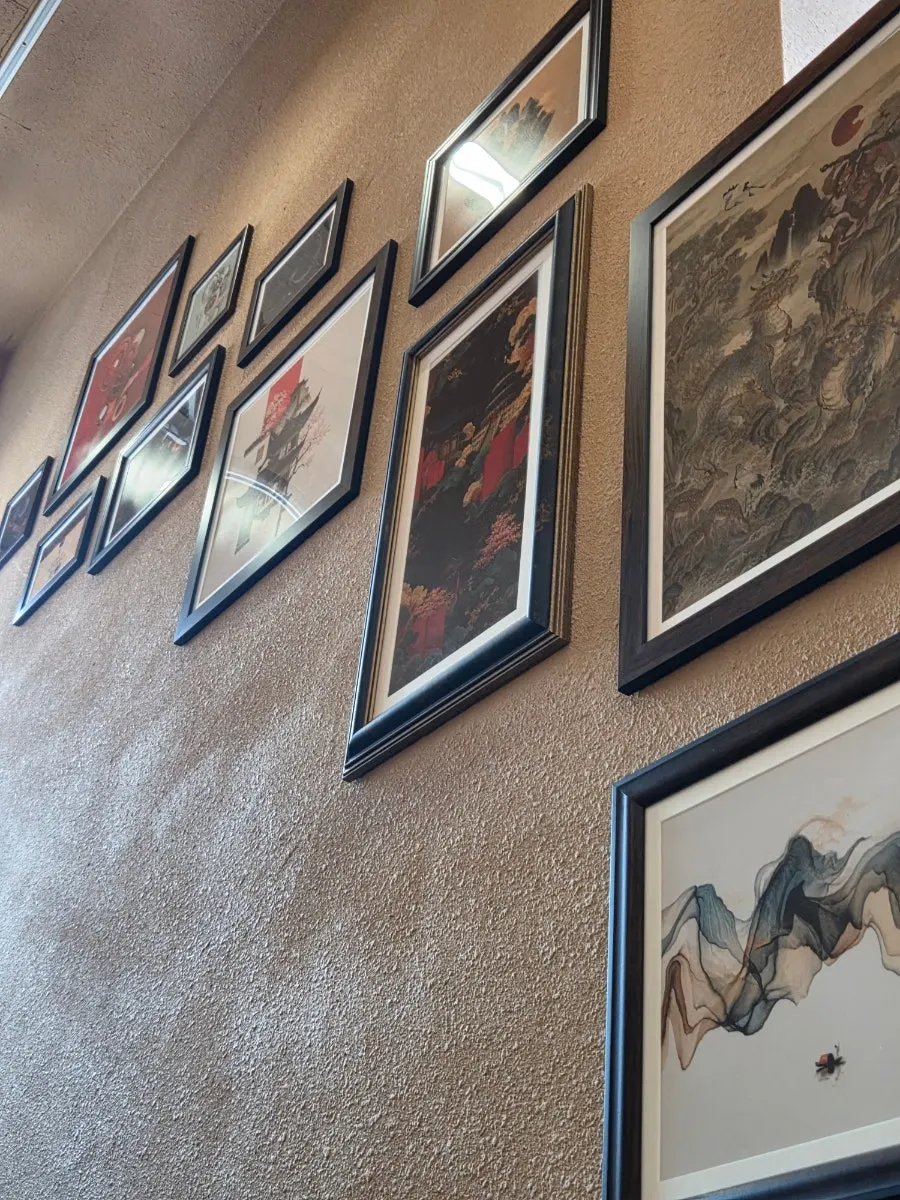 Interior of a private room at Samsin Garosu-gil