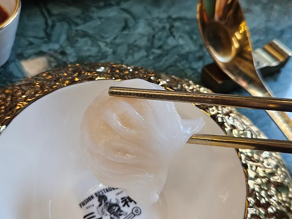 삼신 가로수길점 웨딩 샤오마이 클로즈업