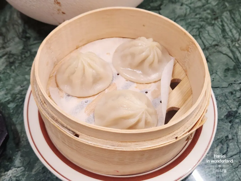Handmade xiaolongbao made in-house