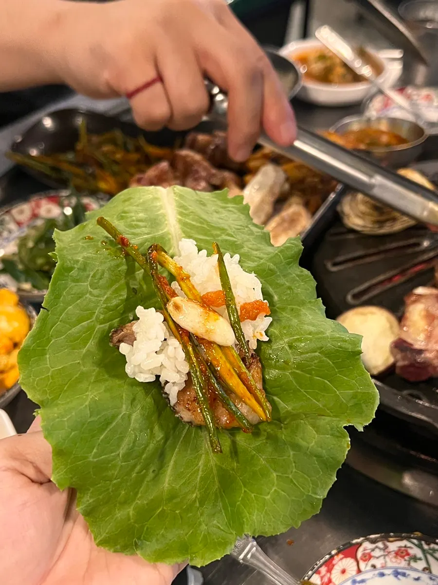 넙딱집 삼송점 반찬 관련 사진