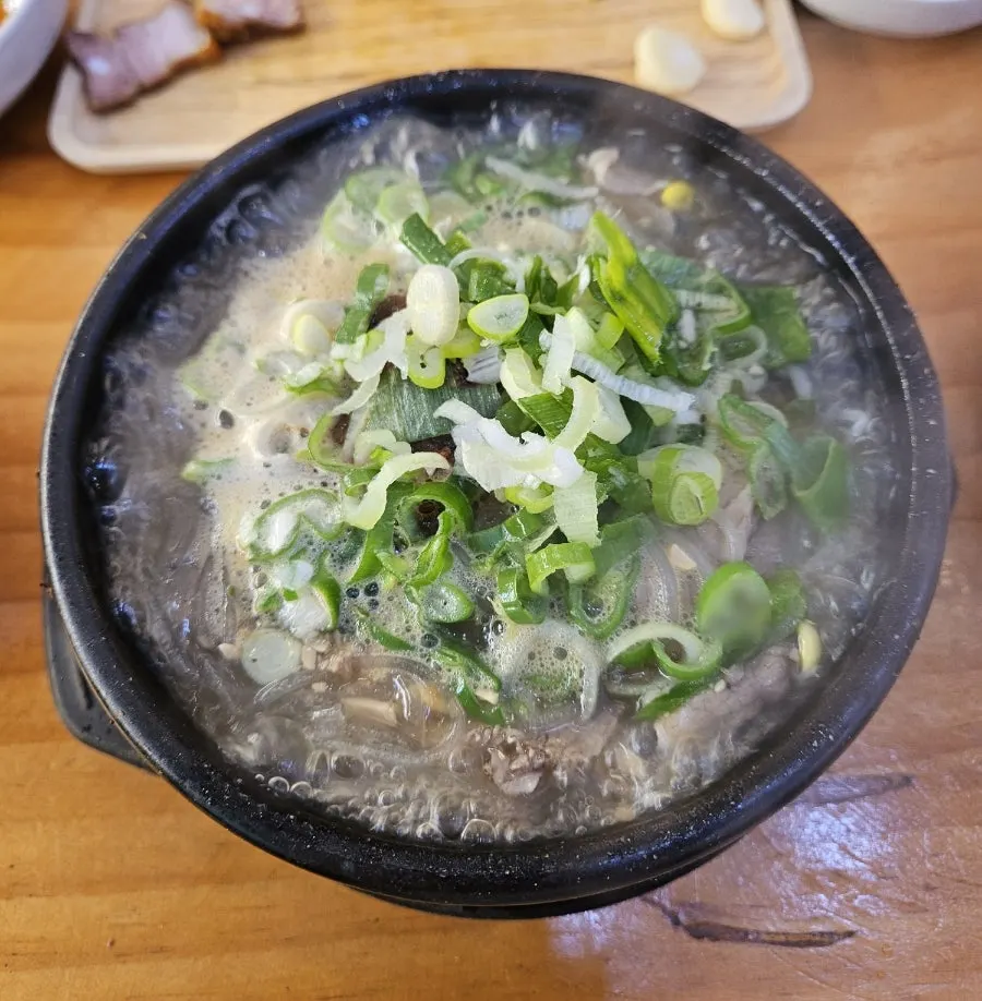 쌈에 올린 돔베고기