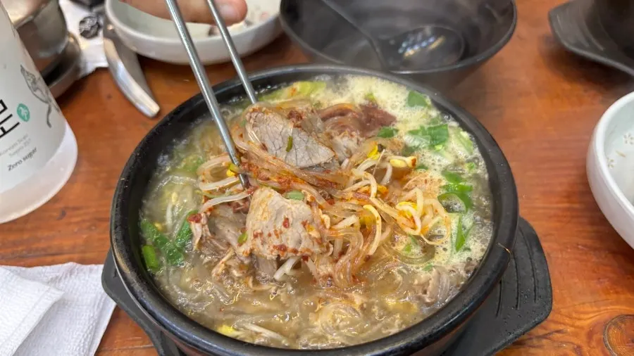 삼송 해장국 메뉴 구성
