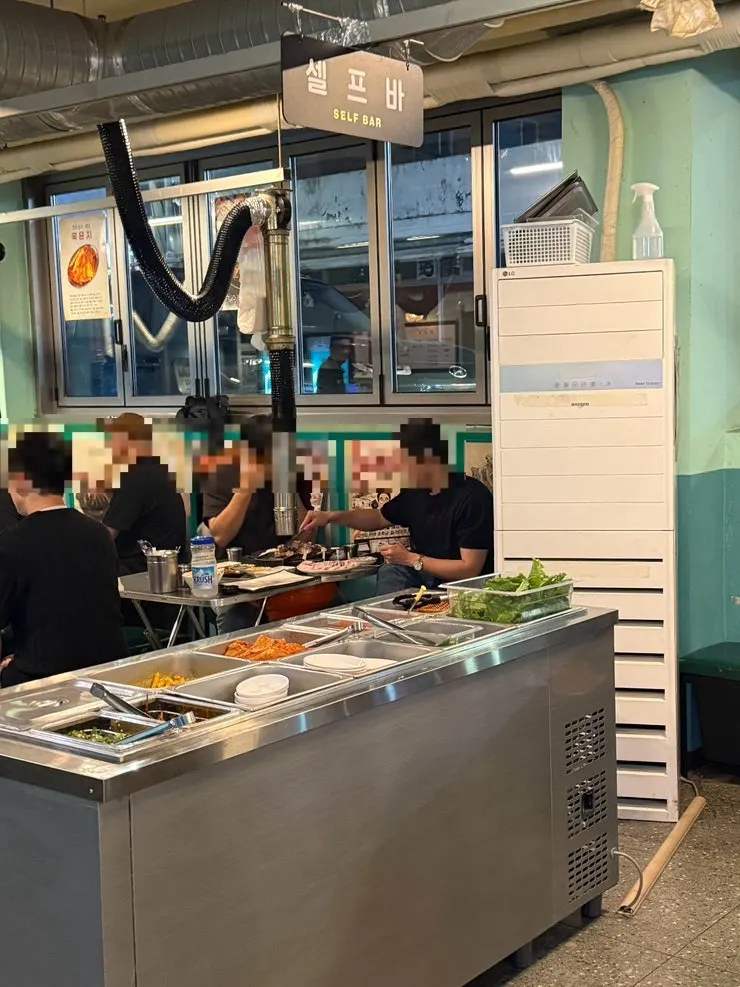 새로 생긴 넙딱집 삼송점 셀프바
