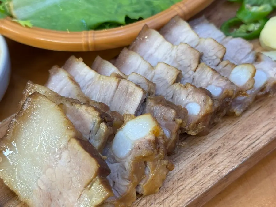 돔베고기 80g 한 접시